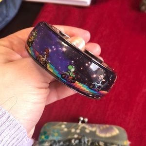 Mariokart cuff bracelet